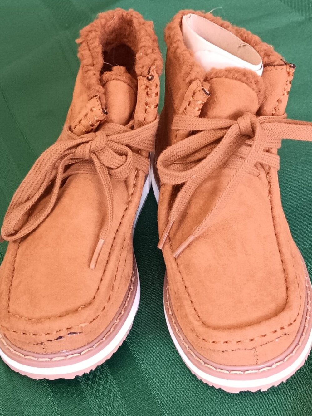 Gap Kids Boys Brown Casual Lace Up Boots Size 12 NEW $54.95